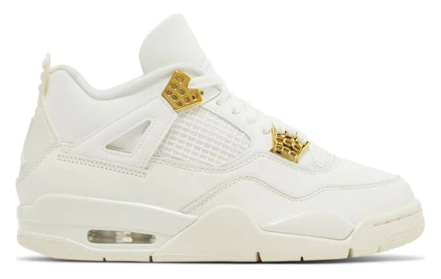 WMNS Air Jordan 4 Retro "Metallic Gold"