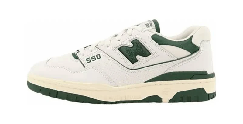 New Balance 550 Aime Leon Dore White Green Comfortable Shoes BB550ALD