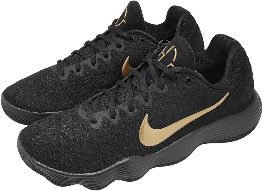 Nike Hyperdunk 2017 Low Ep Black Metallic Gold Men Basketball Shoes