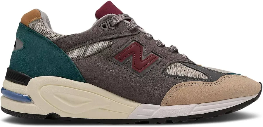 New Balance 990v2 Made in USA 'Grey Multi' | Men's Size 7