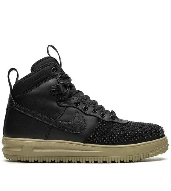 Nike Men's Lunar Force 1 Duckboot - Black - Sneakers - 11