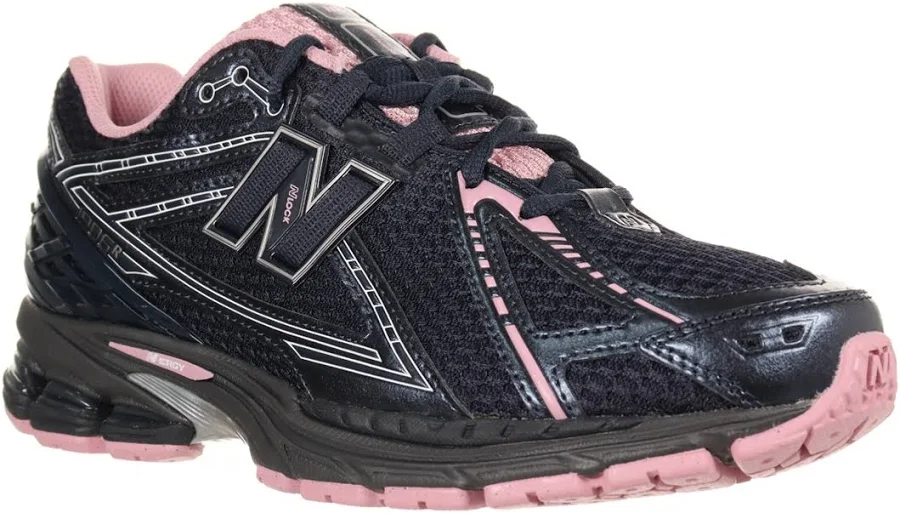New Balance Women's 1906 Running Sneakers - Black - Size 6.5 - Black/Pink