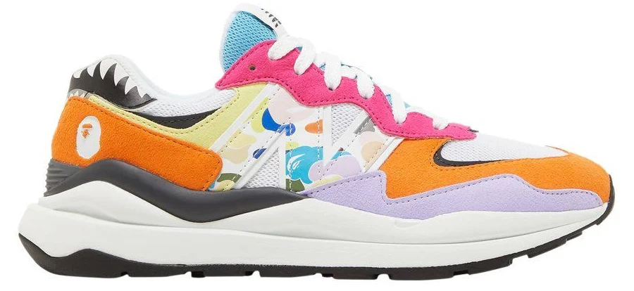BAPE x New Balance 57/40 'Multi-Color' | Men's Size 5.5
