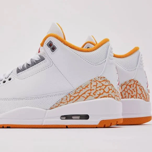 womens Jordan Air Jordan 3 Retro 'Orange Citrus'
