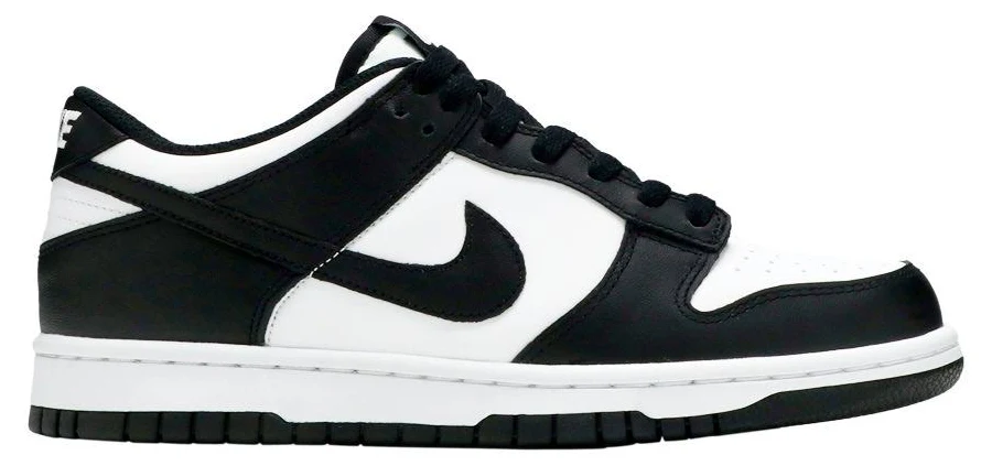 Nike Dunk Low GS 'Black White' | Kid's Size 4