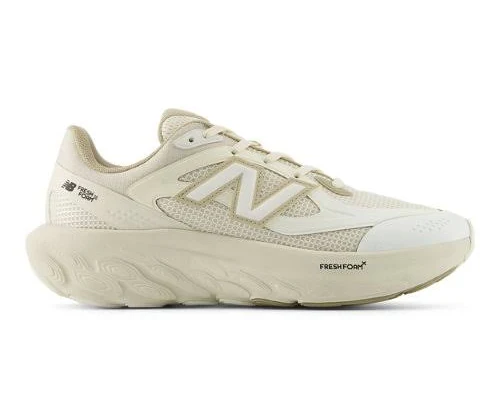New Balance Unisex Fresh Foam Trainer - Beige/White (Size 5.5)