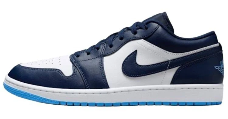 Air Jordan 1 Low 'midnight Navy University Blue' 553558-404