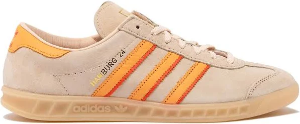adidas - Hamburg 24 sneakers - men - Calf Leather/Rubber/Calf Suede - 9 - Orange
