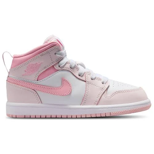 Kids' Jordan 1 Mid White