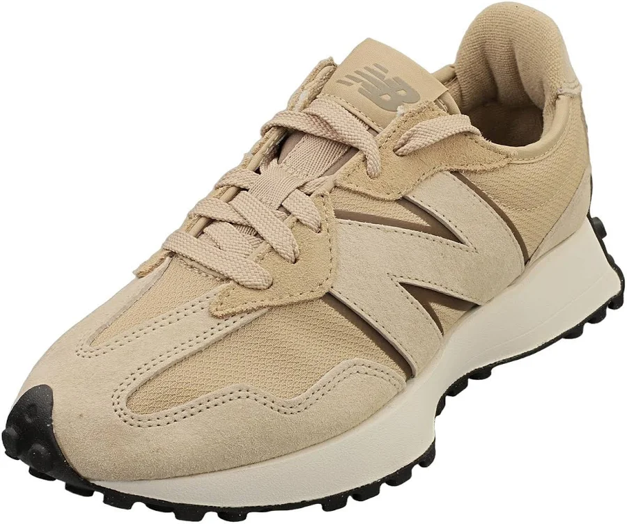 Balance 327 Unisex Fashion Sneakers In Mushroom