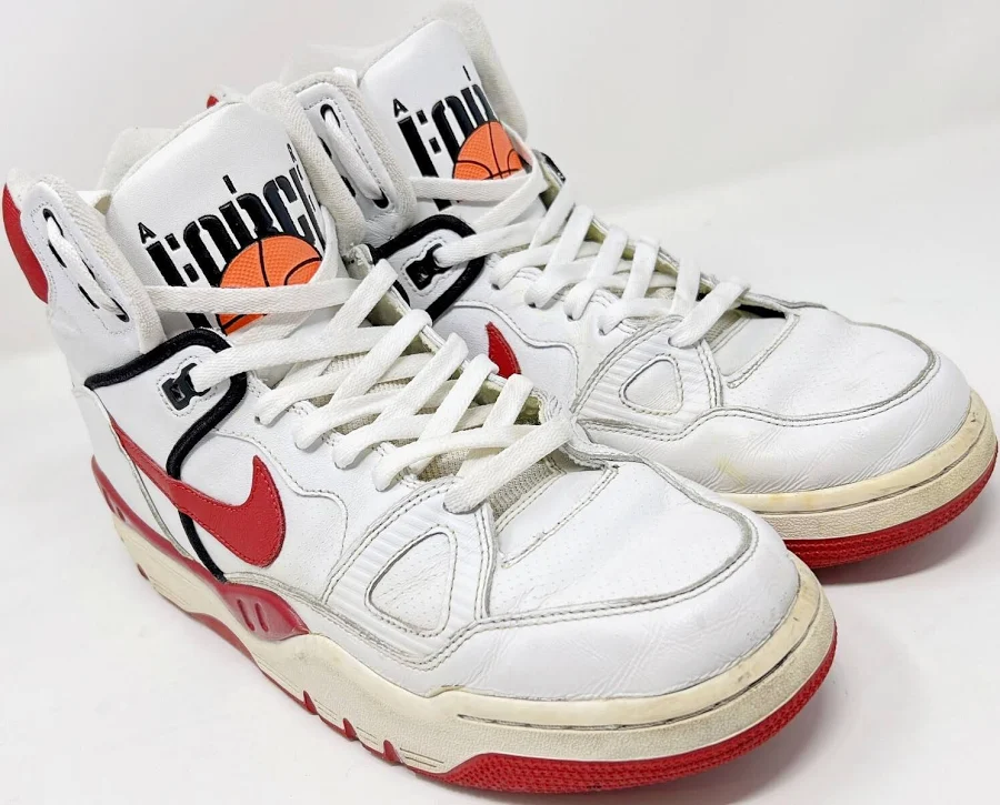 Nike Air Force Iii 3 High 312774-161 Red White 2005 Size 13