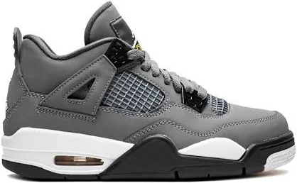 Jordan Kids - Air Jordan 4 Retro "Cool Grey" sneakers - kids - Calf Leather/Polyester/Polyurethane/Rubber - 6.5 Kids