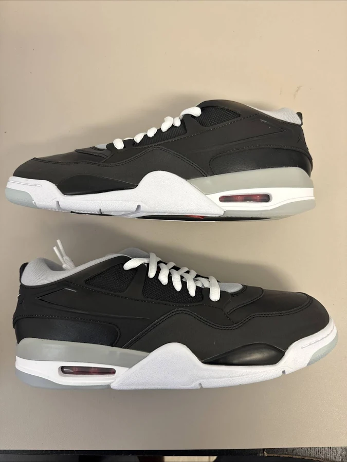 Air Jordan 4 RM Black Metallic Sneakers Size 13 HV5184-010