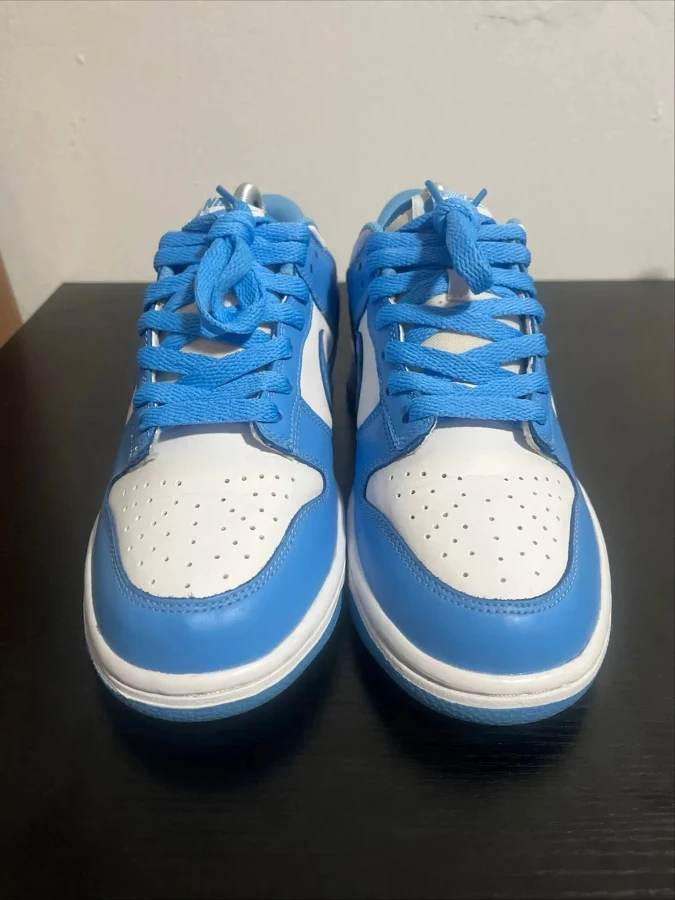 Nike Dunk Low University Blue GS “UNC” CW1590-103 Size 7Y1