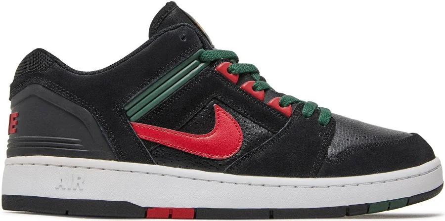 Nike Air Force 2 Low SB 'Deep Forest' | Black | Men's Size 6.5