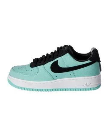 Tiffany & Co. x Nike Leather Colorblock Pattern Sneakers in Blue, Men's UK5.5 | 6