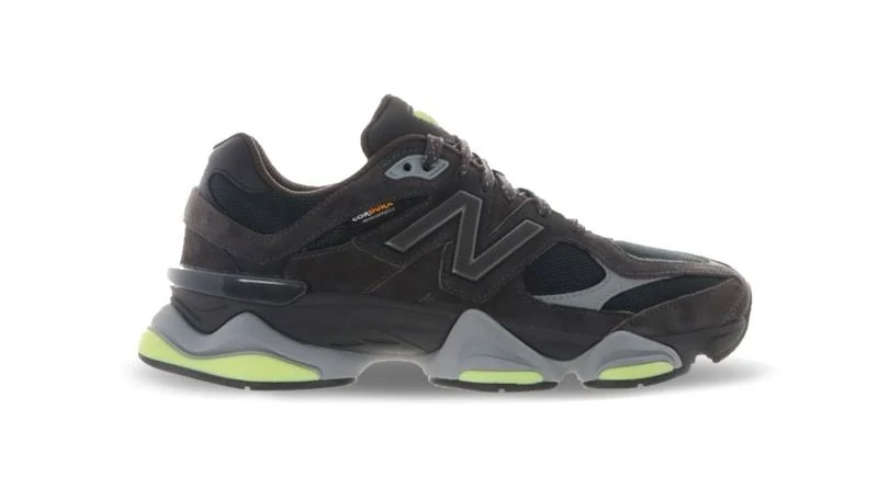 New Balance 9060 Black Cement Dry Lime