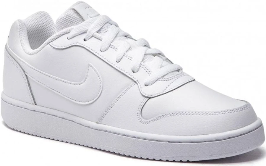 Nike Men's White Ebernon Low Tops Aq1775-100 Us 10 Floor Models