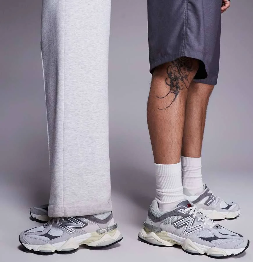 New Balance 9060 sneakers in gray multi