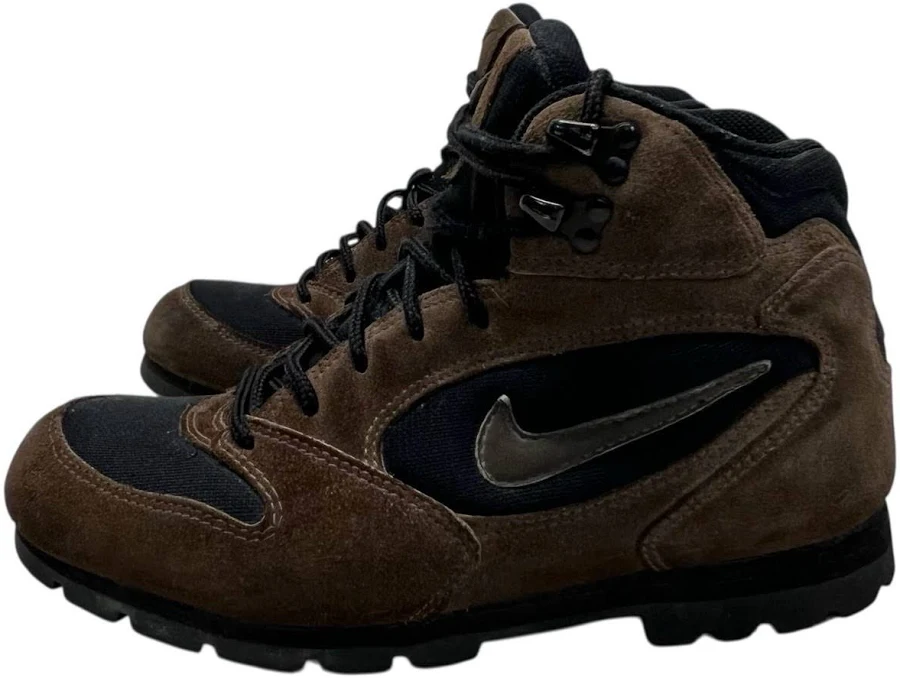 Vintage Nike Acg Caldera Hiking Trail Boots Men's Size 8 Brown Suede