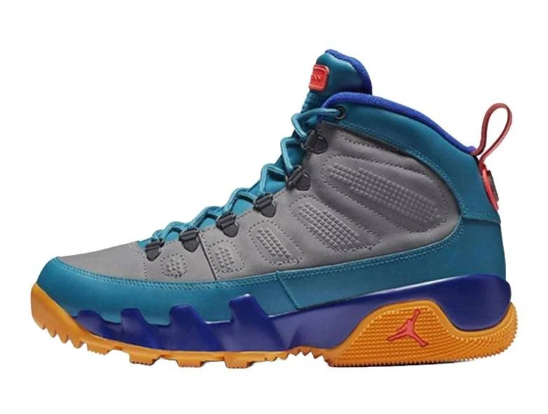 Jordan 9 Retro Men Boot Nrg 'green Abyss - Concord/dark Grey-green Abyss