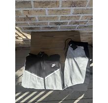 Nike Tech Fleece Black/Grey Size Medium/Large- Brand New. Nike. Black/Dark Grey Heather/White. Hoodies &amp; Sweatshirts.