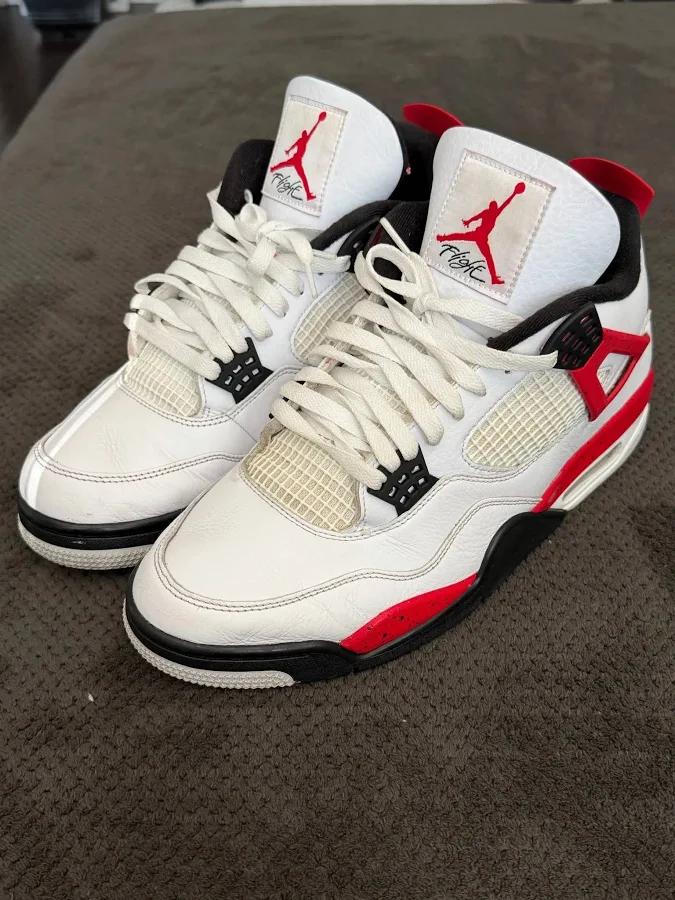 Jordan 4 retro Red Cements size 121