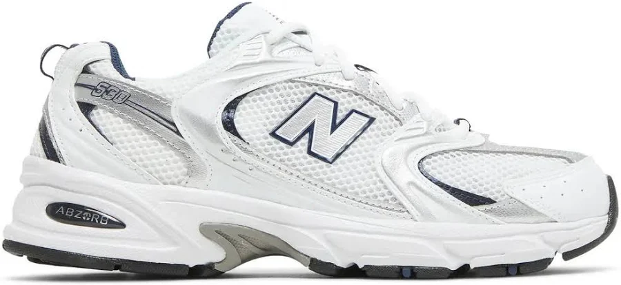 Balance 530 White Silver Navy Mr530sg