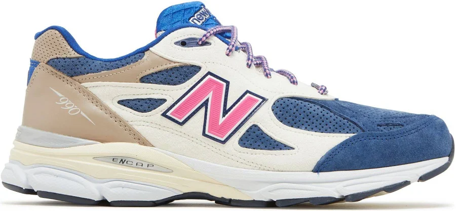 New Balance 990v3 MiUSA Kith Daytona Socks