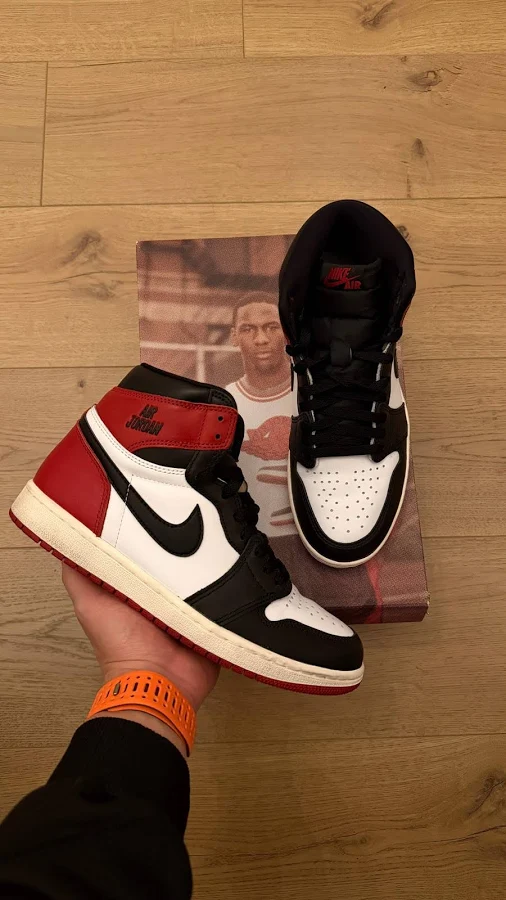 Jordan 1 Retro High "black Toe Reimagined" | Vnds Og All