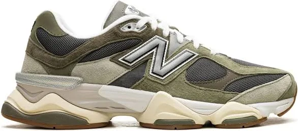 New Balance - 9060 "Green/Grey" sneakers - men - Rubber/Calf Suede/Fabric - 11.5