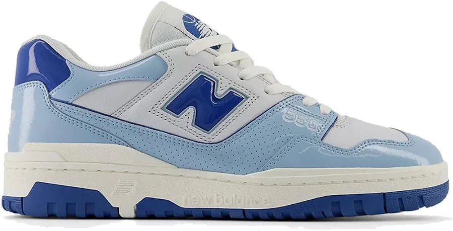 New Balance 550 Chrome Blue Unisex - Sneakers New Balance - Blue - BB550YKE-5.5 - Size: 5.5