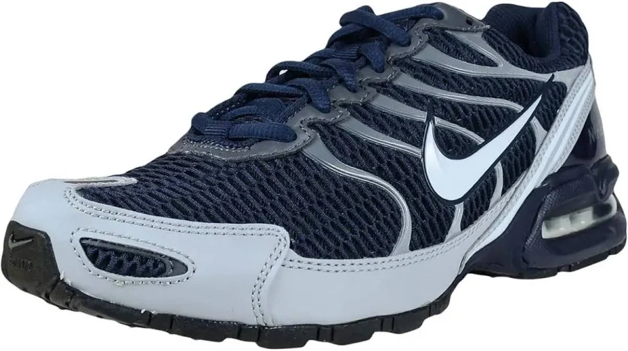 Nike Men`s Air Max Torch 4 343846 411 Shoes Obsidian Blue/white/grey