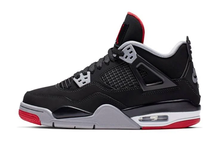 [408452-060] -youth- Jordan 4 Retro Bred 2019 Gs