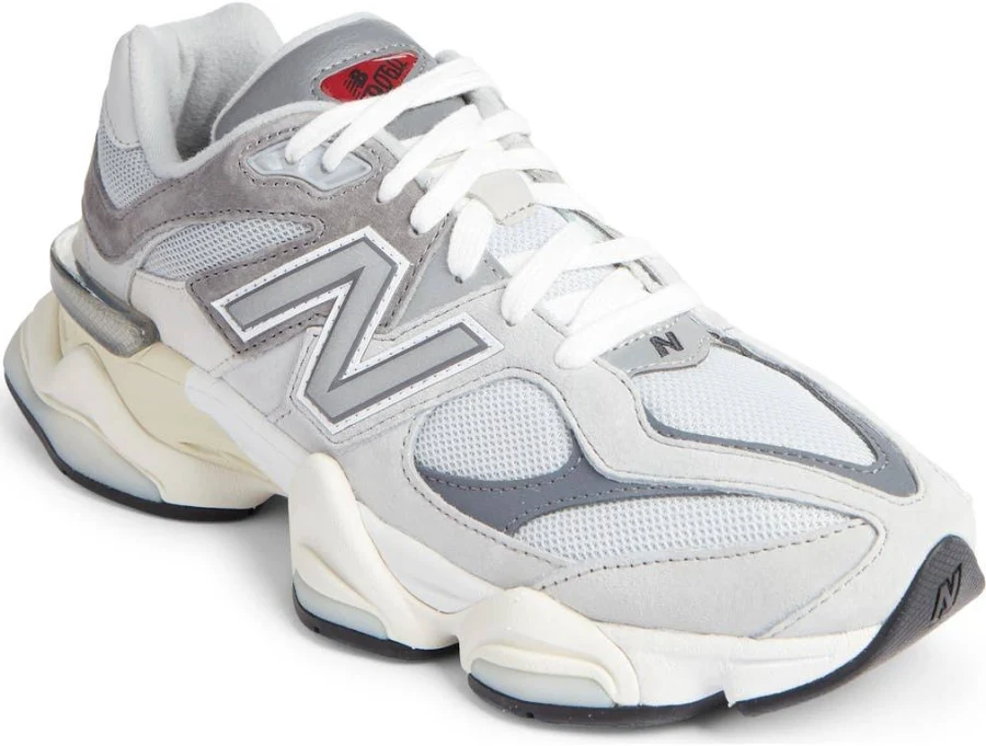 New Balance Gender Inclusive 9060 Sneaker in Rain Cloud/Castlerock at Nordstrom, Size 15.5 Women's
