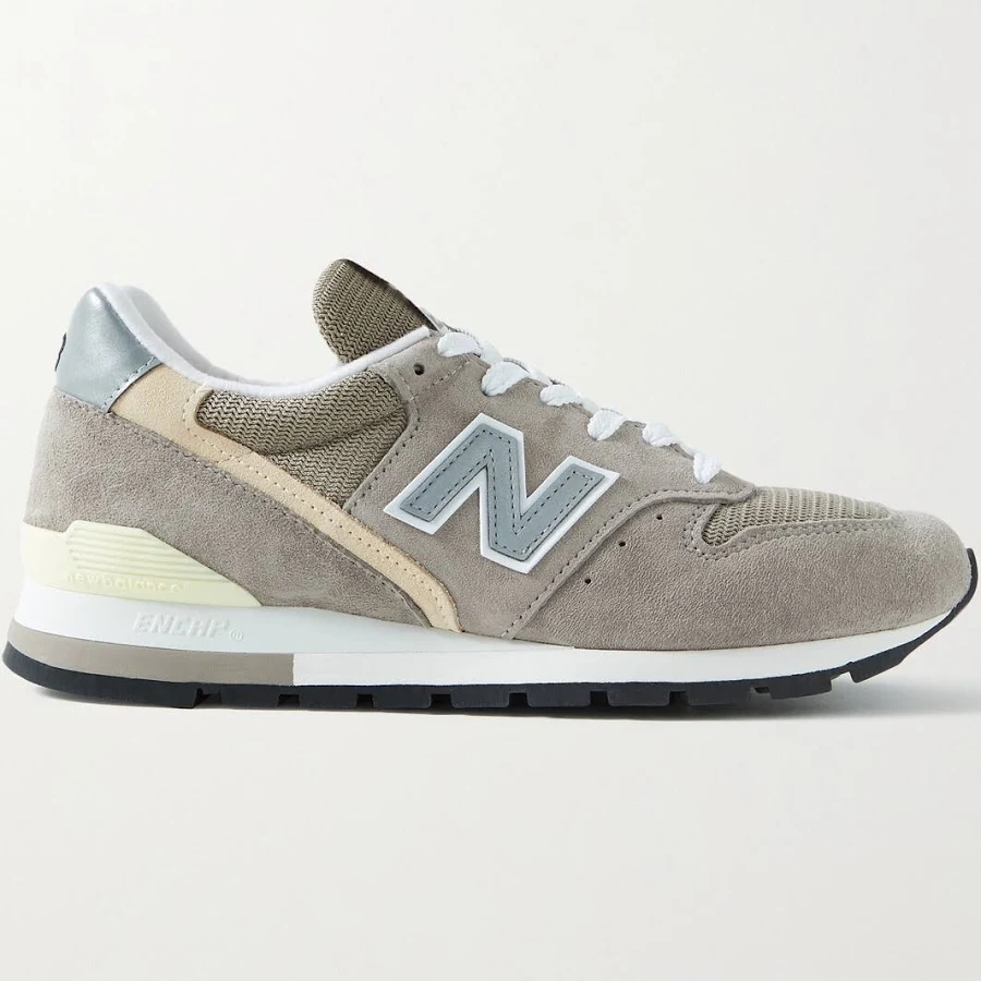 New Balance 996 Suede And Mesh Sneakers - Women - Gray Sneakers - US 6