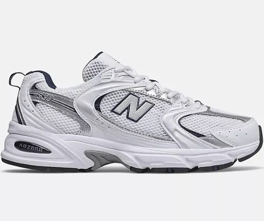 Balance 530 White Silver Navy Mr530sg Unisex