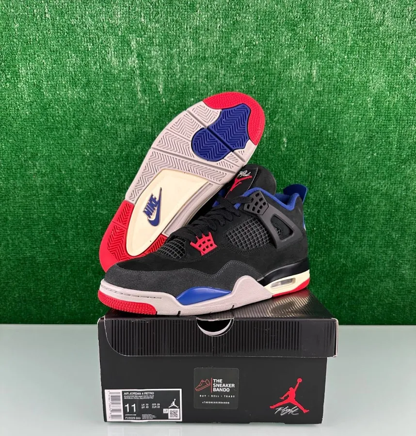 Size 11 - Air Jordan 4 Retro Rare Air - White Lettering (clean)