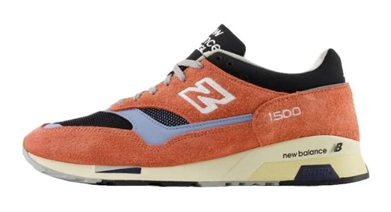 New Balance 1500 Made In Uk Men Sneakers - Orange/black