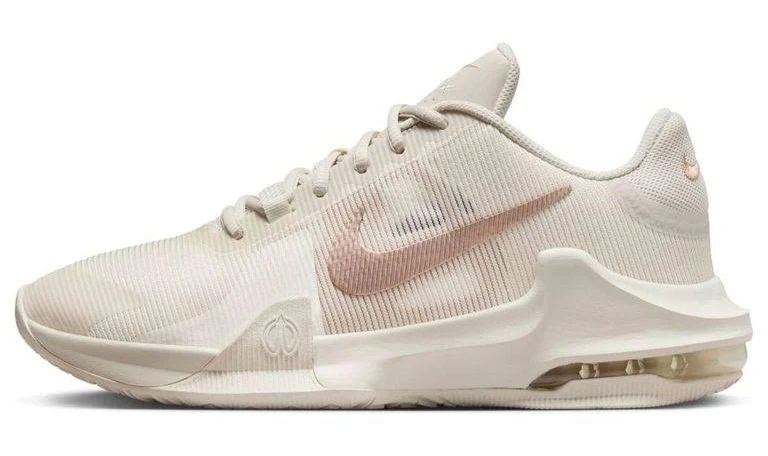 Nike Men's Air Max Impact 4 Metallic Bronze' - White - Low-top sneakers - 13