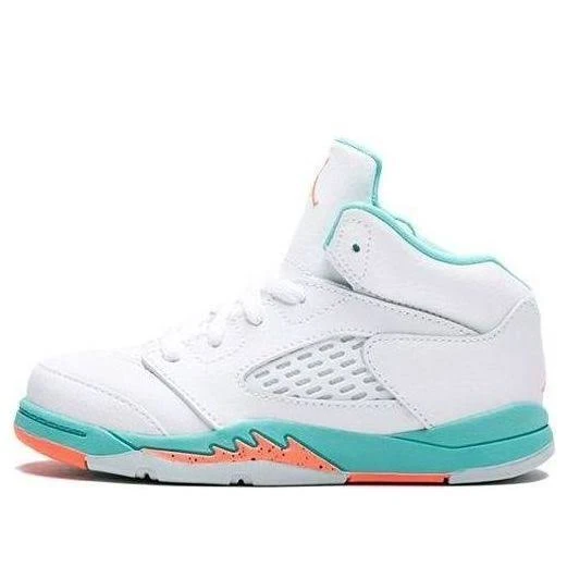 (TD) Air Jordan 5 Retro 'Light Aqua' 725172-100 US 7C