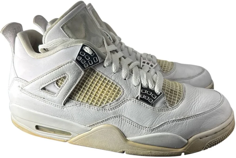 Jordan Shoes | Jordan 4 Pure Money 2017 Size 12 | Color: Silver/White | Size: 12 | Bayclassic's Closet