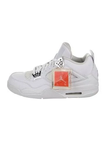 Jordan Jordan 4 Retro Pure Money Sneakers in White, Men's US 13 | 13