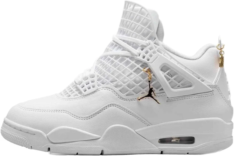 Jordan 4 Retro 'net White - White/phantom/metallic Gold