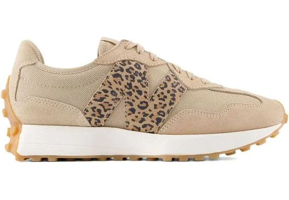 New Balance Women's Baskets 327 À Imprimé Léopard - Pink - Low-top sneakers - 6