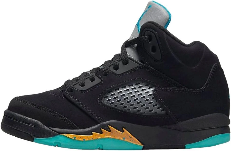 Jordan 5 Retro Women Sneakers - Black/aquatone/taxi