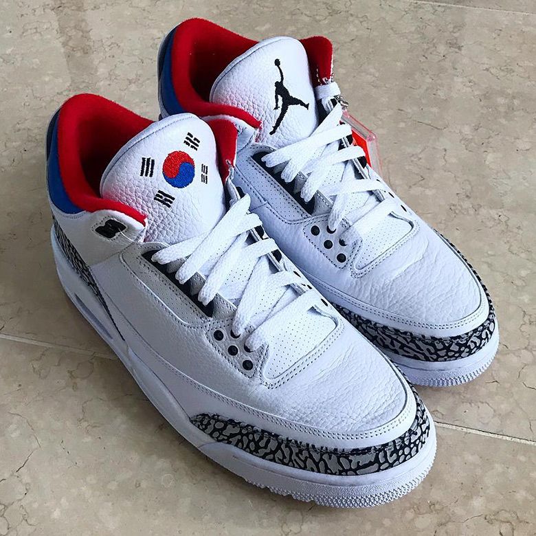 nike air jordan 3 seoul