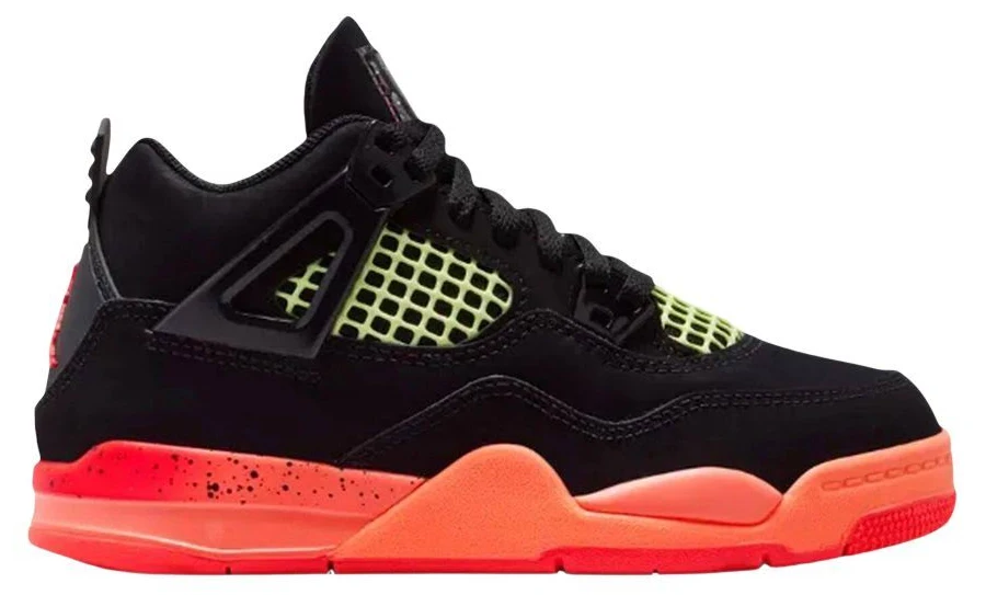 Air Jordan 4 Retro PS 'Black Infrared 23' | Kid's Size 3