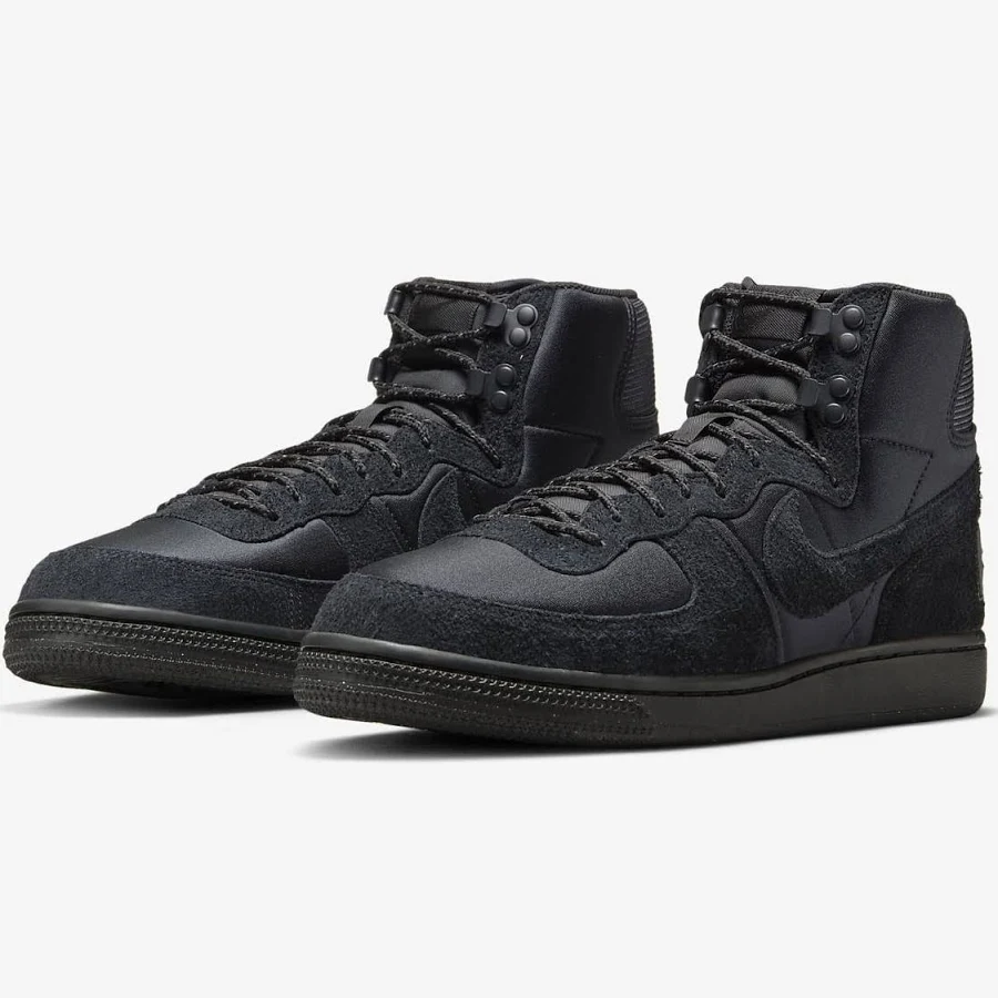 Nike Terminator High Great Oudoors Triple Black Fj5464-010 Men's