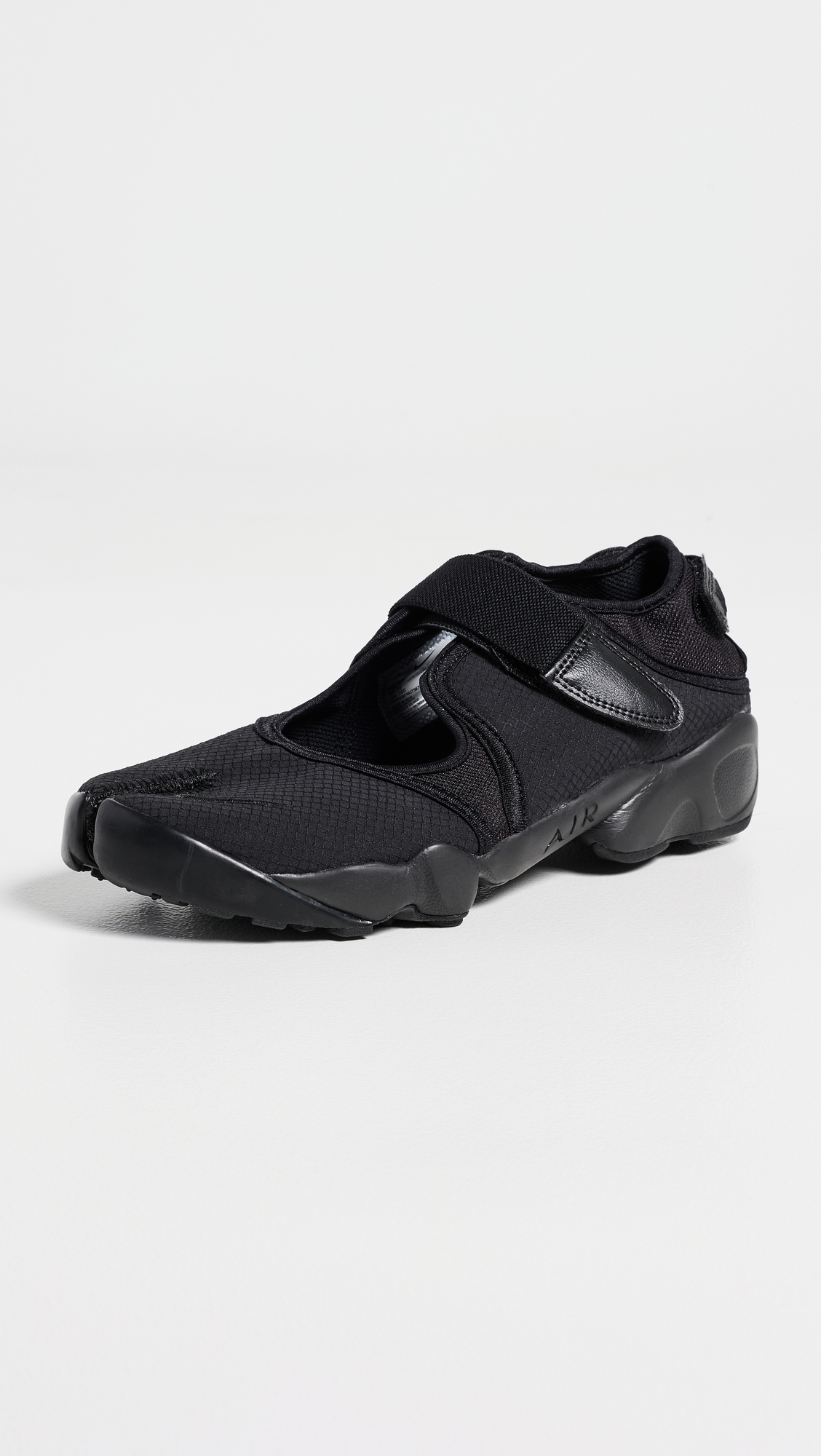 Nike Air Rift Breathe Shoes - Black/Black/White